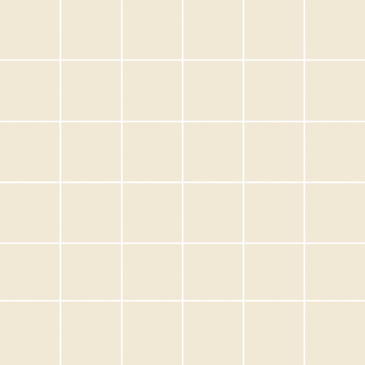 Billede af CC Pro Off-White Soft Mat Uglaseret Mosaik 47x47 mm