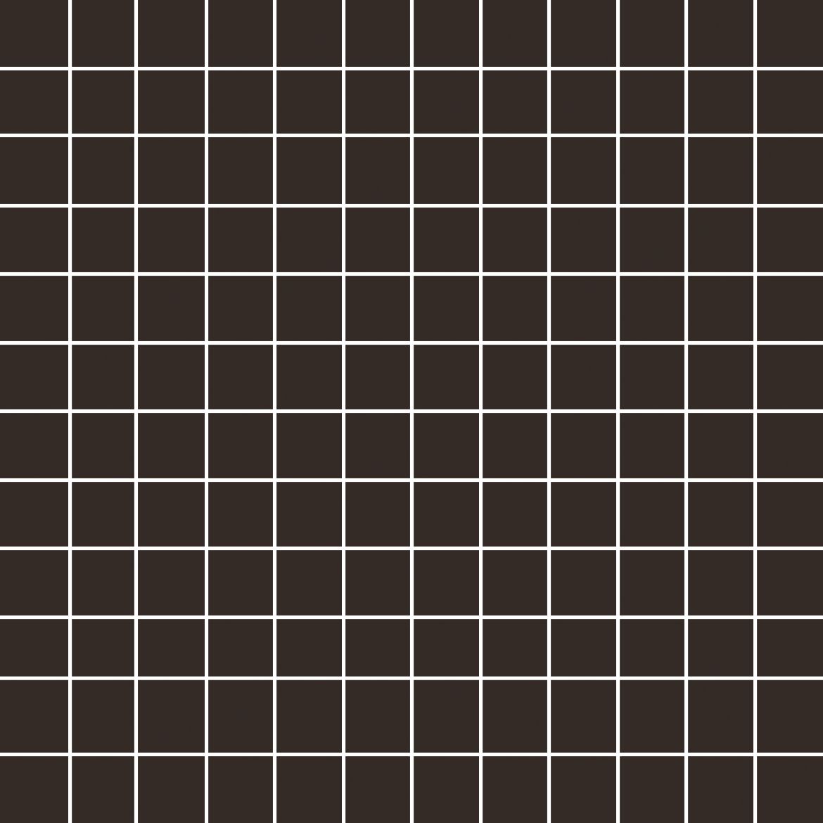 Billede af CC Pro Sort Soft Mat Uglaseret Mosaik 22x22 mm