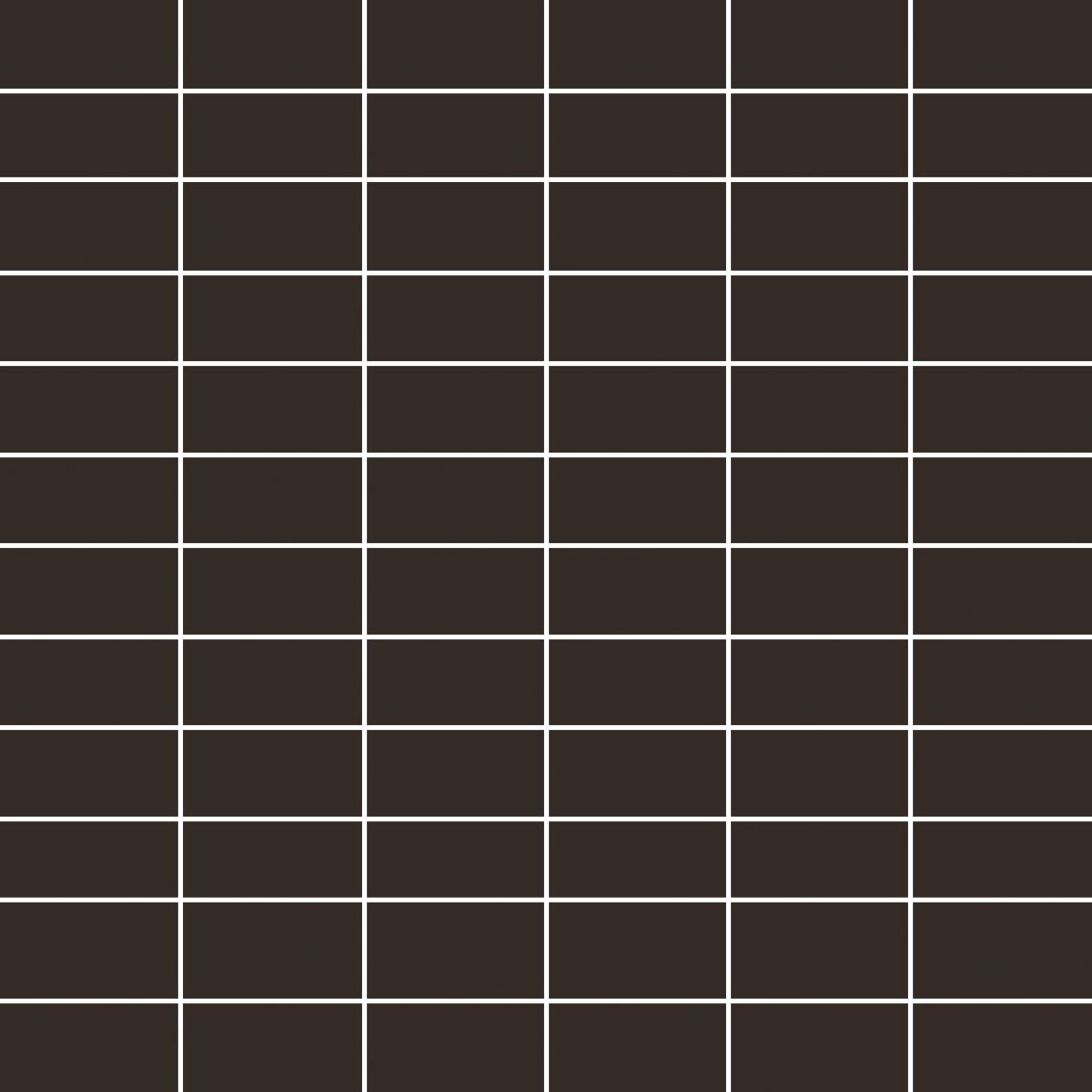 Billede af CC Pro Sort Soft Mat Uglaseret Mosaik 22x47 mm