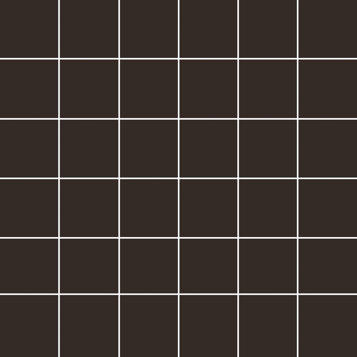 Billede af CC Pro Sort Soft Mat Uglaseret Mosaik 47x47 mm